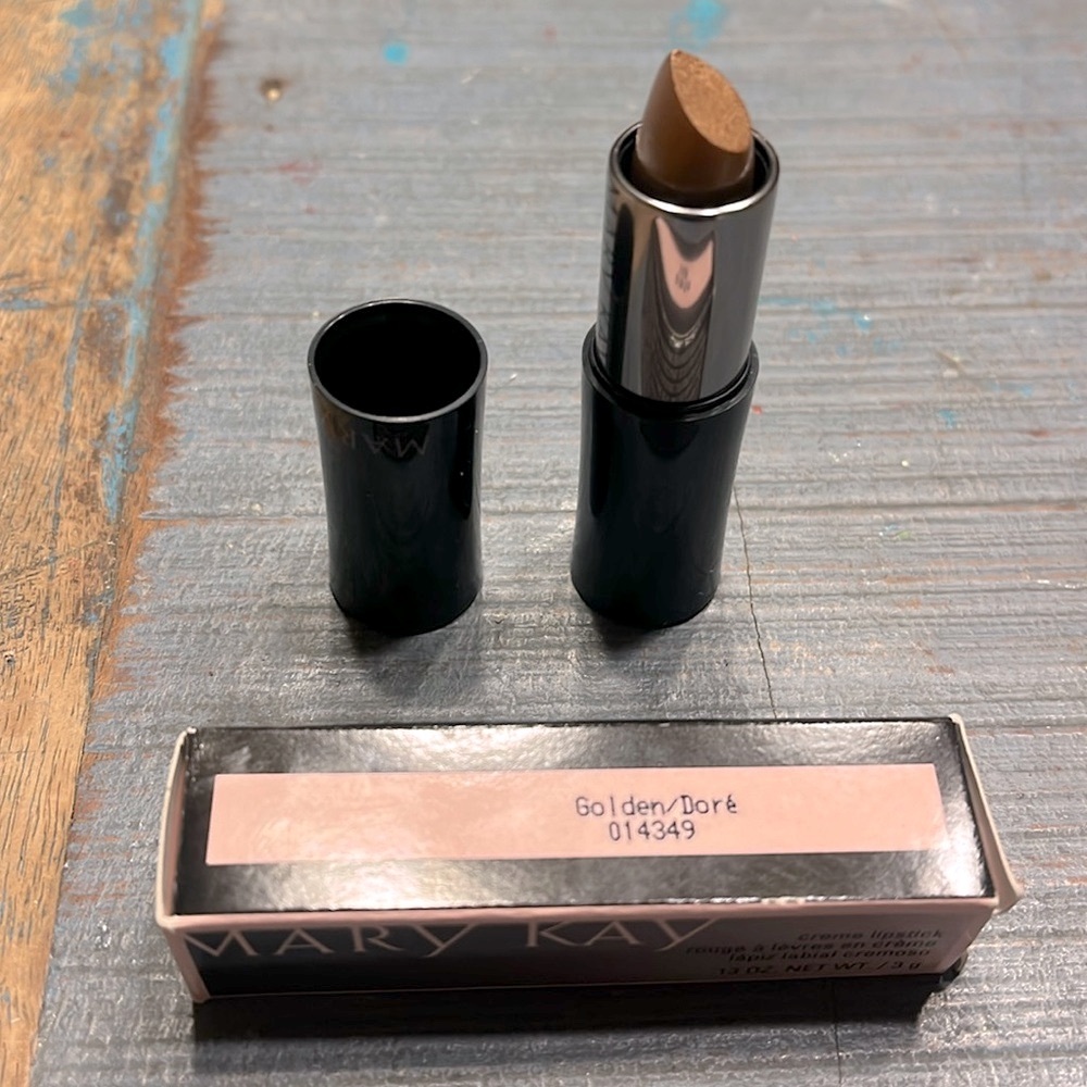 NIB Mary Kay Crème Lipstick Golden Dore 014349